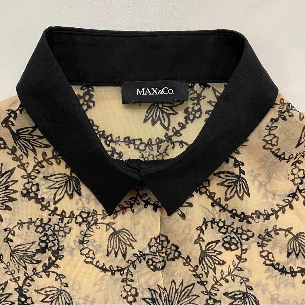 🛍3/$35🛍 Max&Co Sheer Blouse - Picture 2 of 4